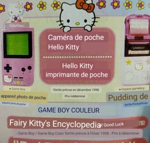 Hello Kitty Pocket Camera advertising publicité