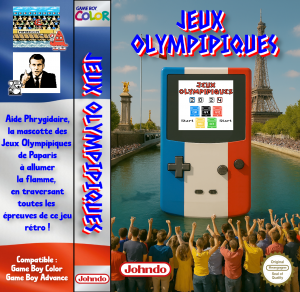 Jeux olympipiques game boy K7
