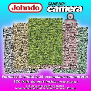 Poster game boy camera Johndo 2025