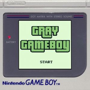 GRAY GAME BOY
