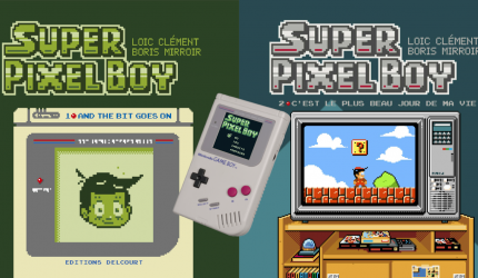 super pixel boy game boy image réseaux sociaux