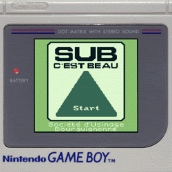 Gif Sub c'est beau game boy